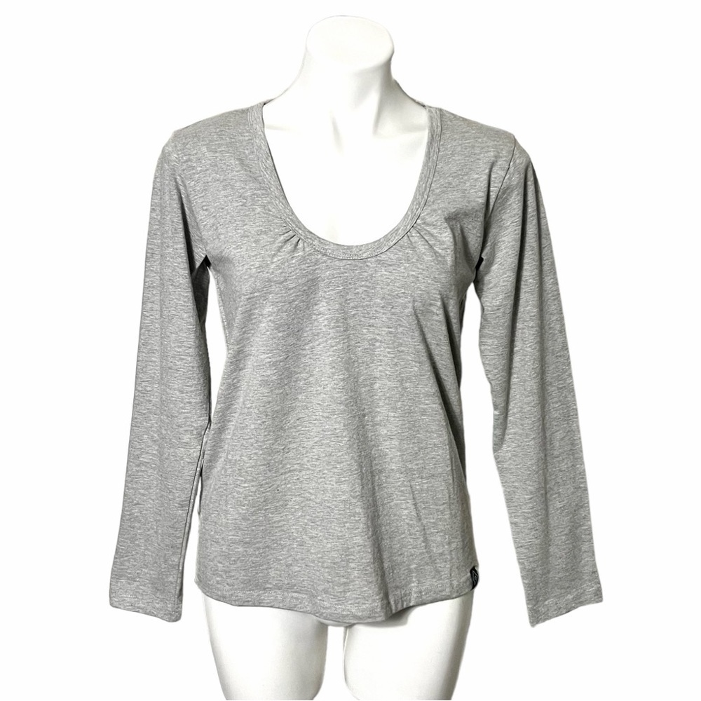 Vera Bradley Long Sleeve Pajama Top Size Small Heather Gray New With Tag